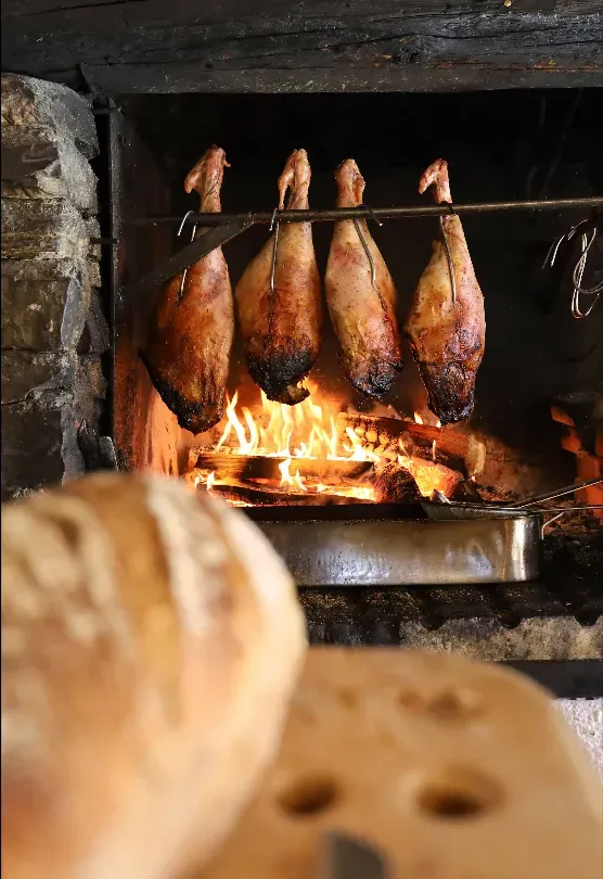 soirée près de Briançon